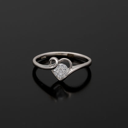 Sterling Silver 925 Lovelight Ring - FKJRNSL10780