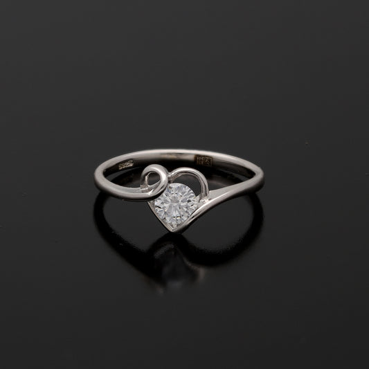 Sterling Silver 925 Lovelight Ring - FKJRNSL10780