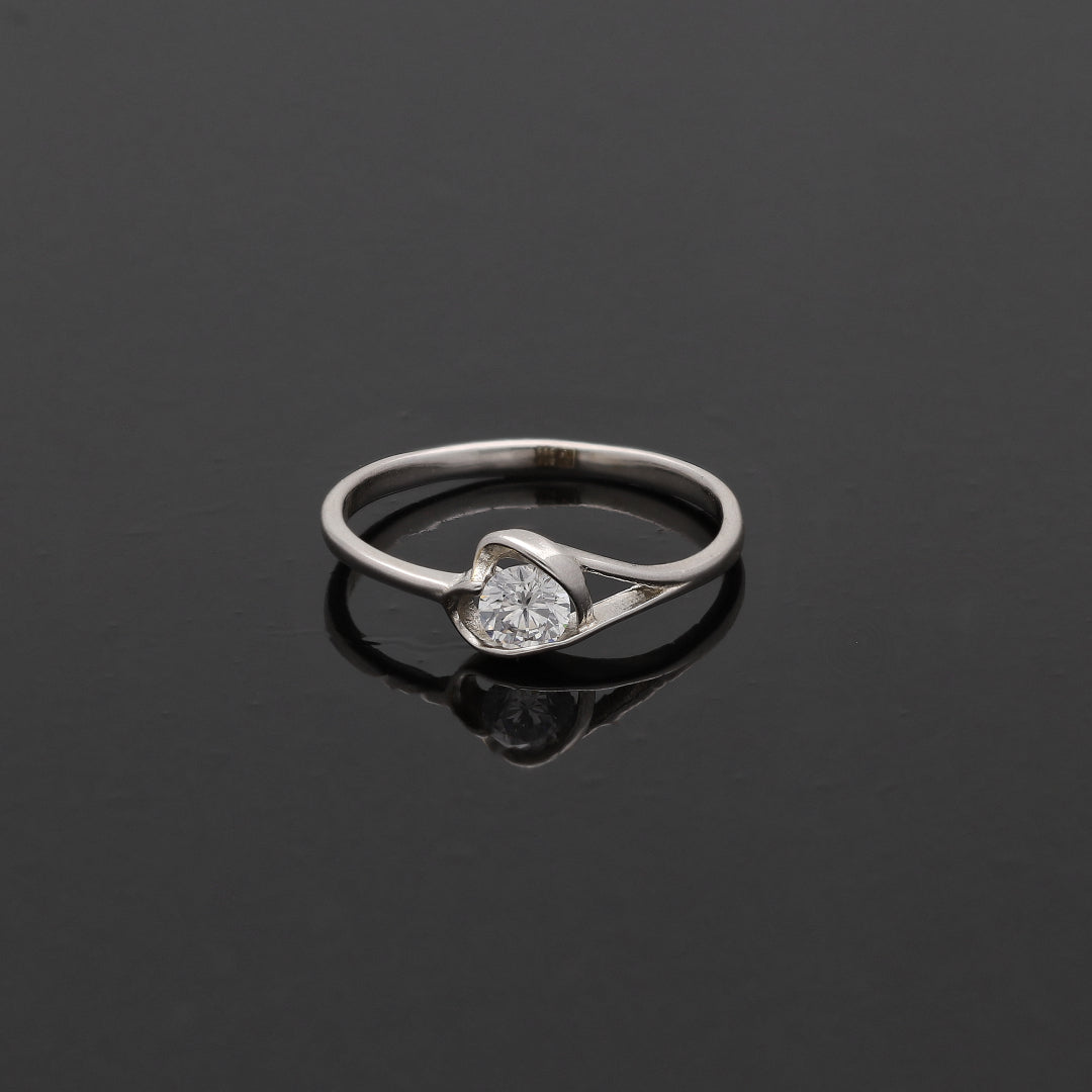 Sterling Silver 925 Minimalist Ring - FKJRNSL10796