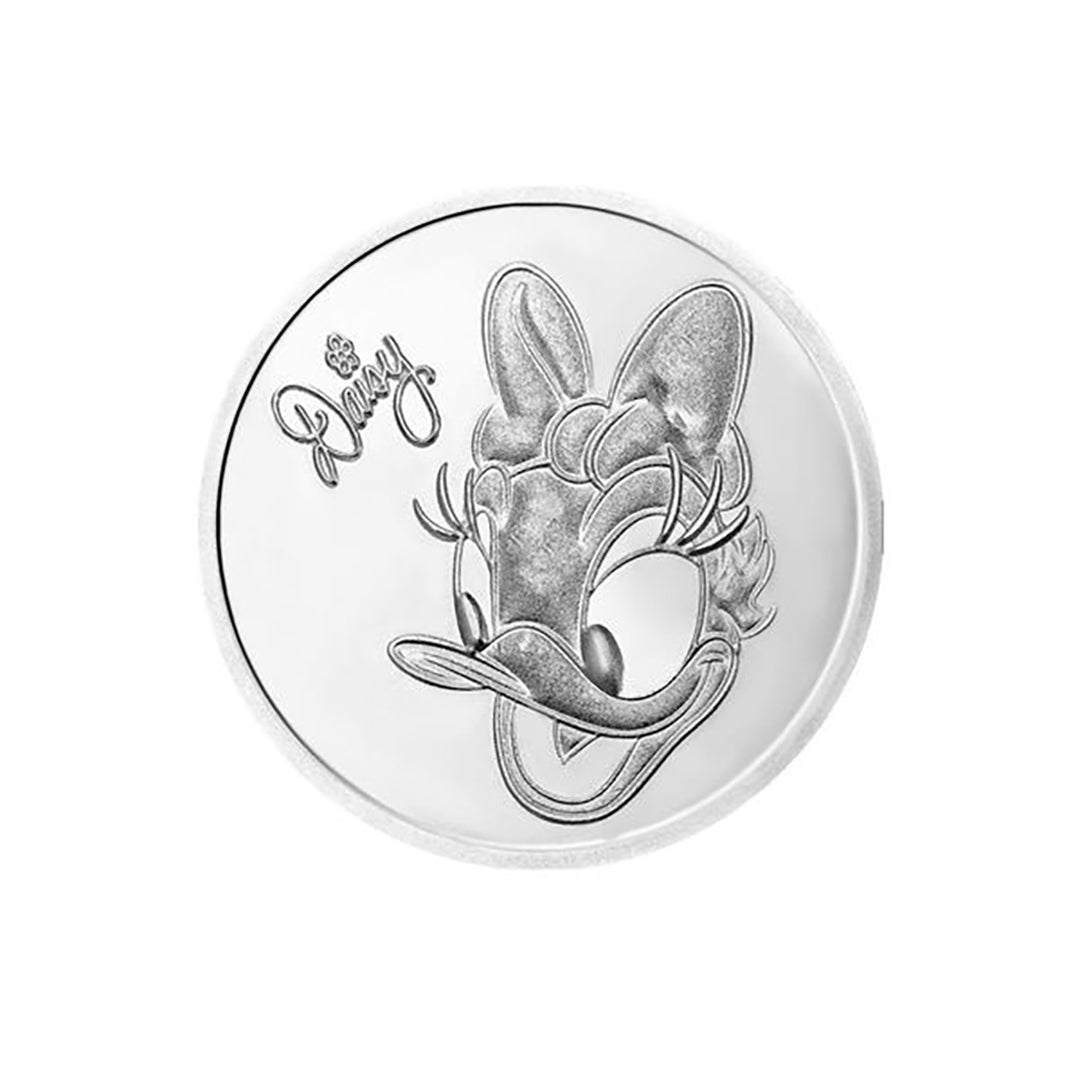 Disney Daisy Silver Coin 999.0 Silver - FKJCONSL9865