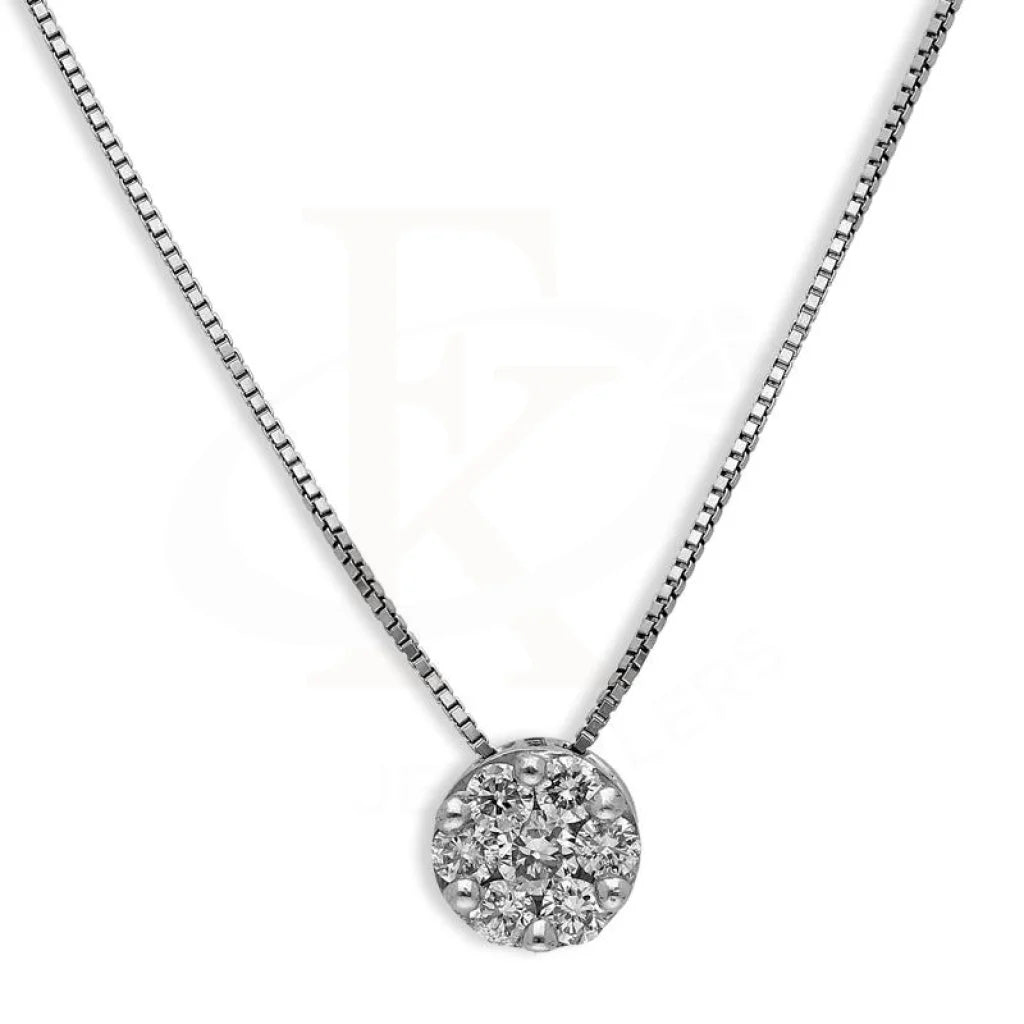 Diamond Necklace 18Kt White Gold - Fkjnkl18K2717 Necklaces