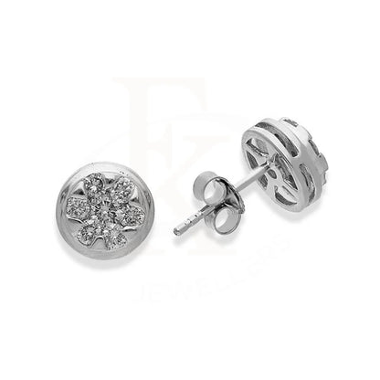 Diamonds Stud Earrings In 18Kt White Gold - Fkjern18K2431