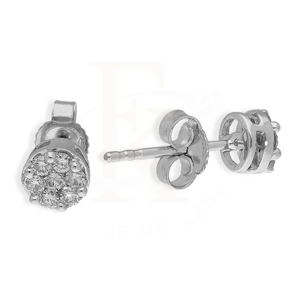 Diamonds Stud Earrings In 18Kt White Gold - Fkjern18K2682