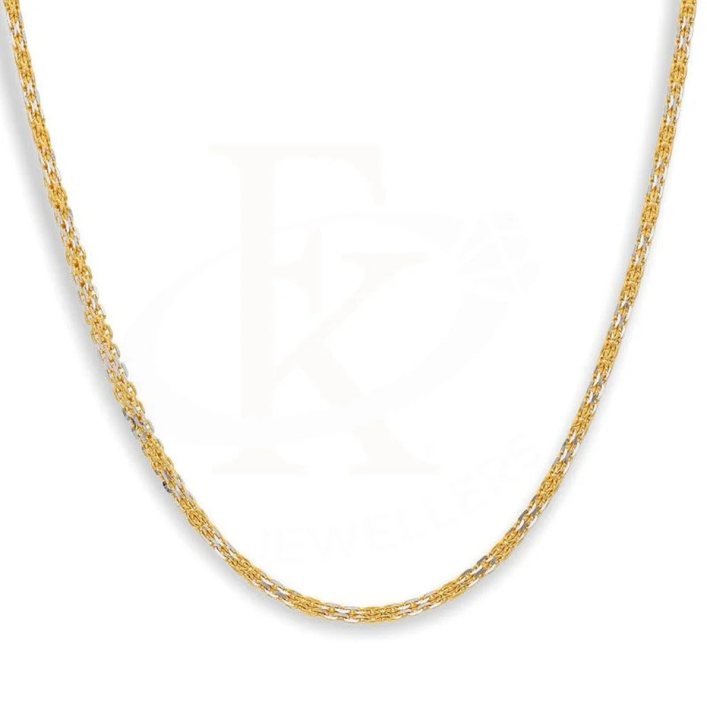 Gold Flat Chain 22Kt - Fkjcn22K2147 Chains