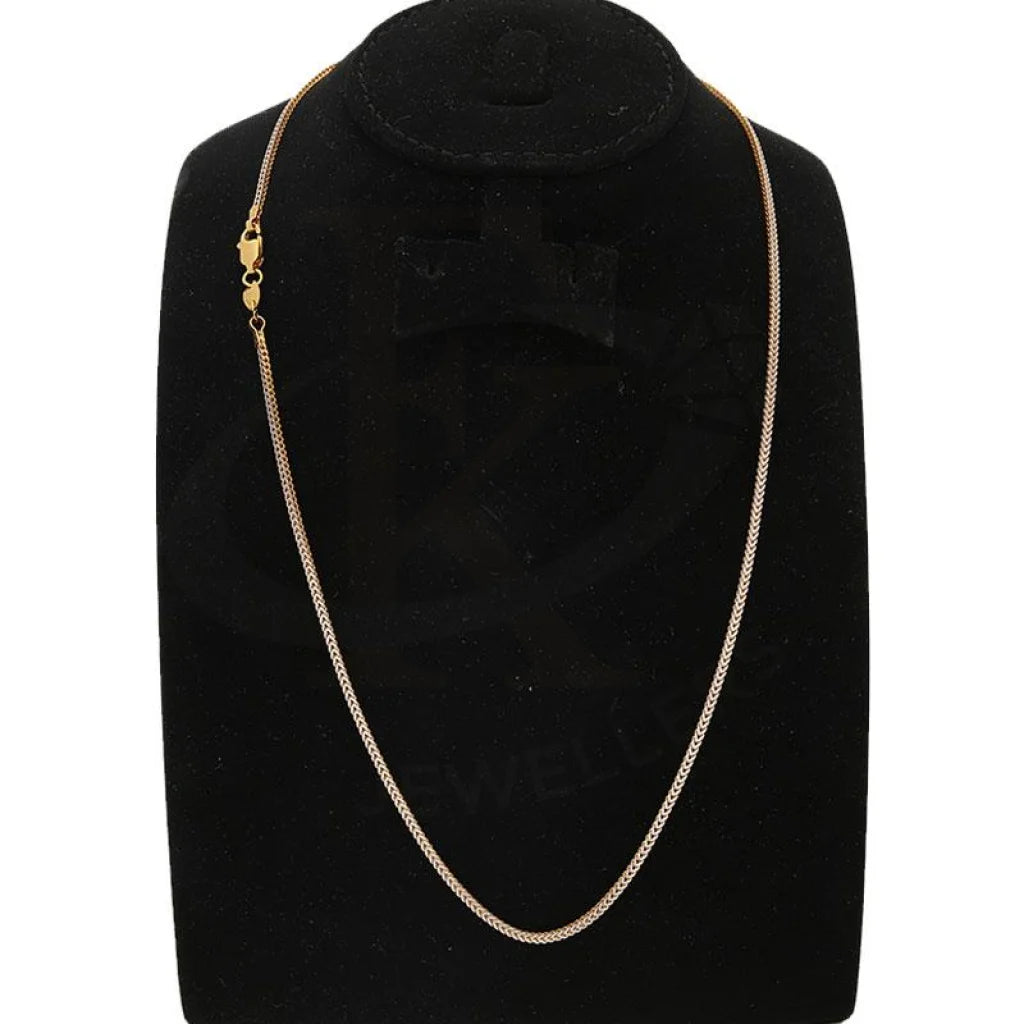 Dual Tone Gold Chain In 22Kt - Fkjcn22K2156 Chains