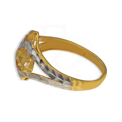 Dual Tone Gold Ring 22Kt - Fkjrn22K3722 Rings