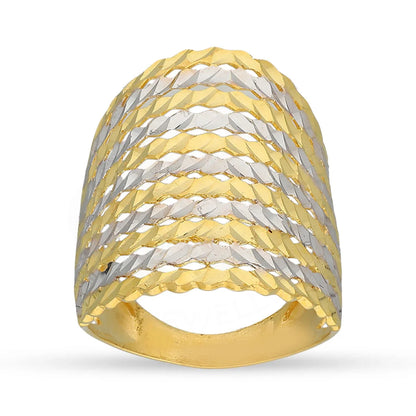 Dual Tone Gold Ring 22Kt - Fkjrn22K5146 Rings