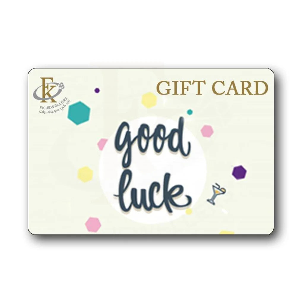 Fk Jewellers Good Luck Gift Card - Fkjgift8007 10.00 Kwd