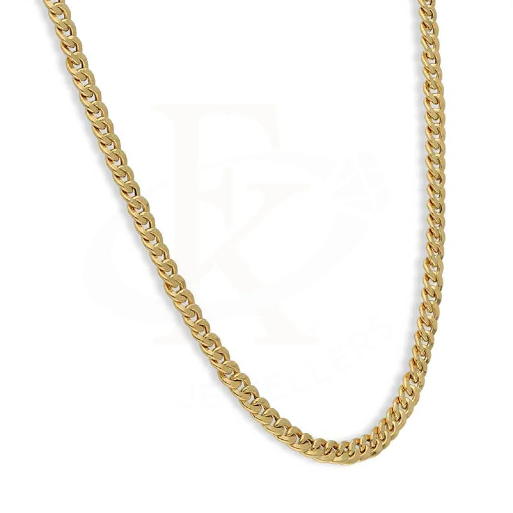 Gold 16 Inches Curb Chain 18Kt - Fkjcn18K2489 Chains