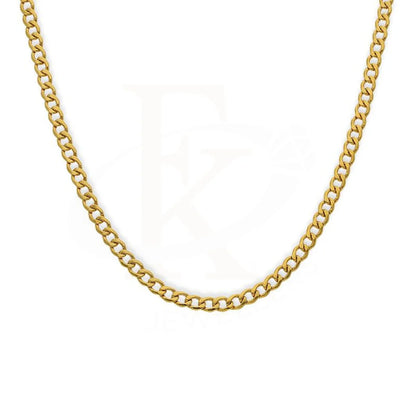 Gold 16 Inches Curb Chain 22Kt - Fkjcn22K2170 Chains