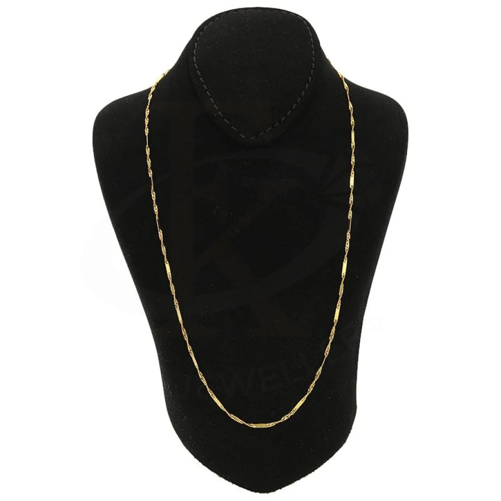 Gold 18 Inches Chain 21Kt - Fkjcn21K2412 Chains