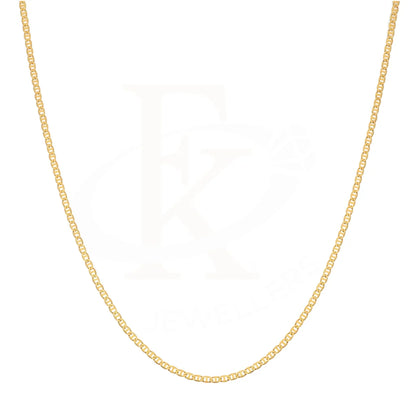 Gold 18 Inches Curb Chain 18Kt - Fkjcn18K8336 Chains