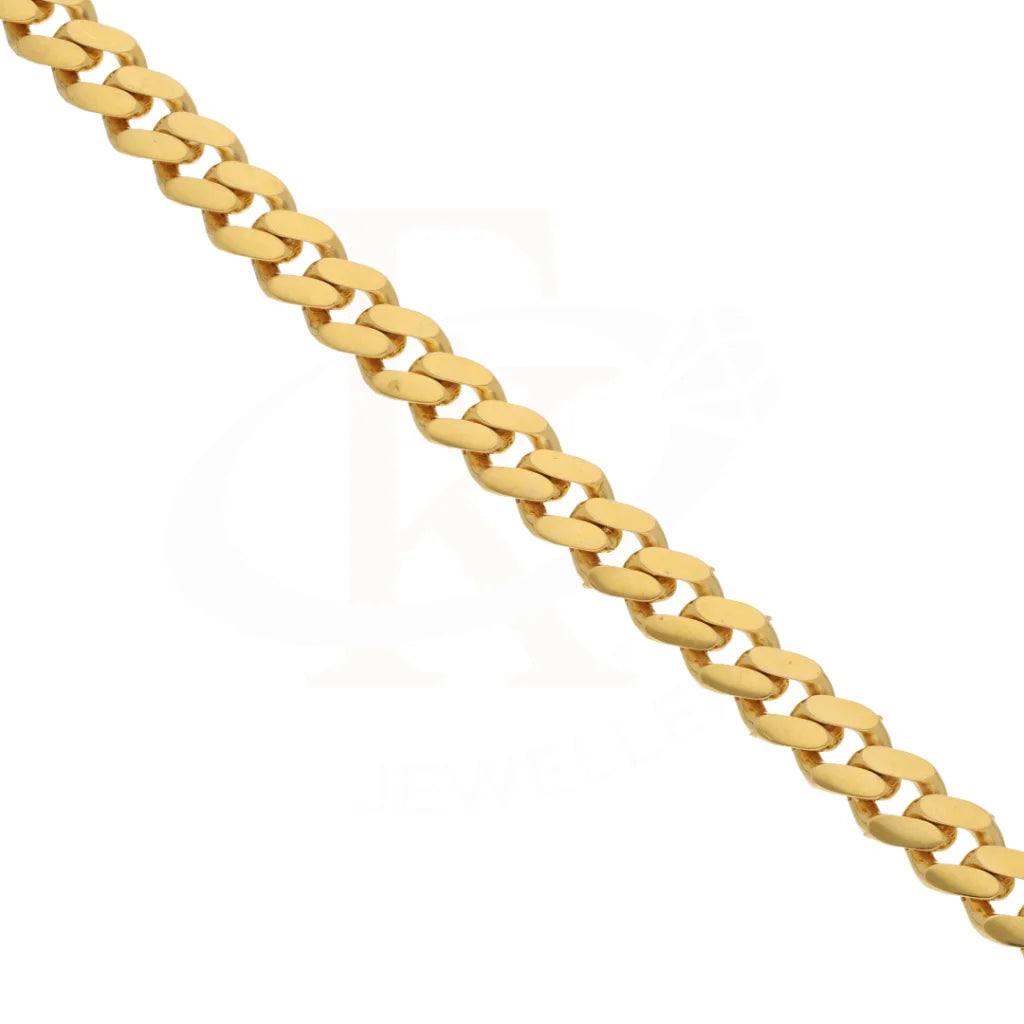 Gold 18 Inches Curb Chain 21Kt - Fkjcn21Km8346 Chains