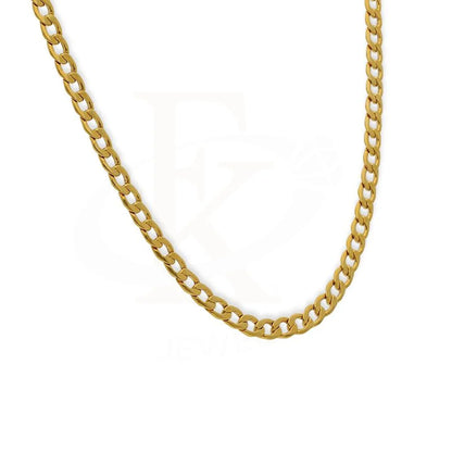 Gold 18 Inches Curb Chain 22Kt - Fkjcn22K2182 Chains