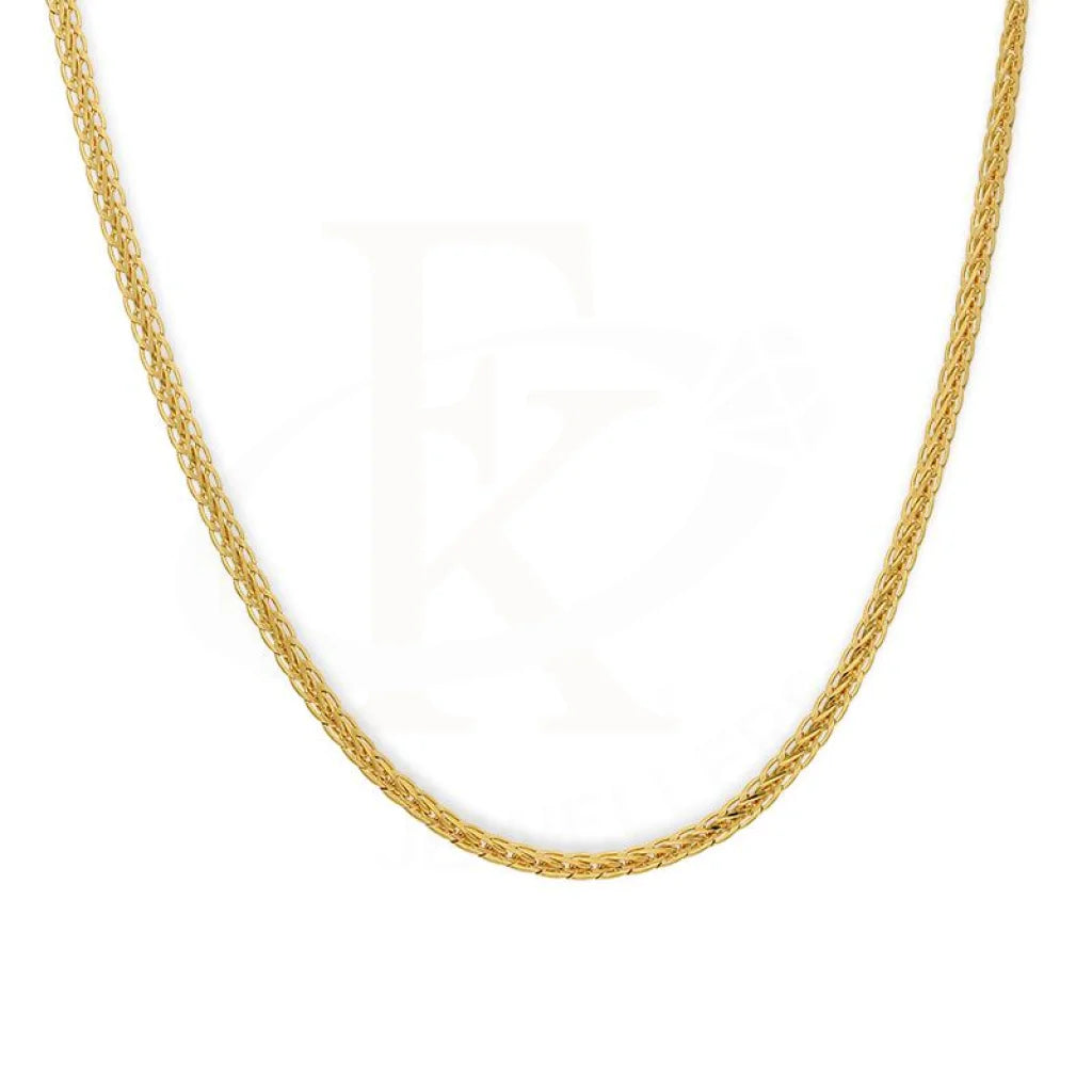 Gold 18 Inches Flat Chain 22Kt - Fkjcn22K2180 Chains