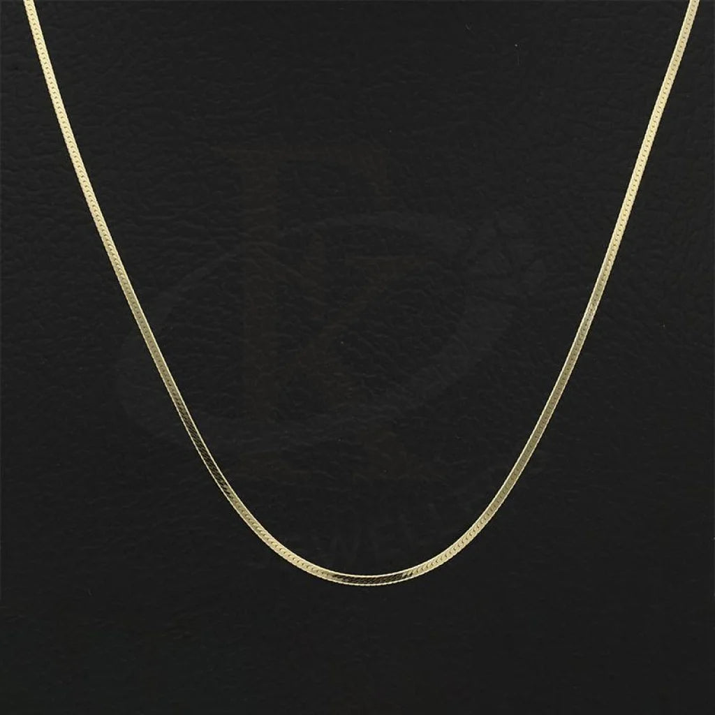 Gold 18 Inches Snake Chain In 18Kt - Fkjcn18K2411 Chains