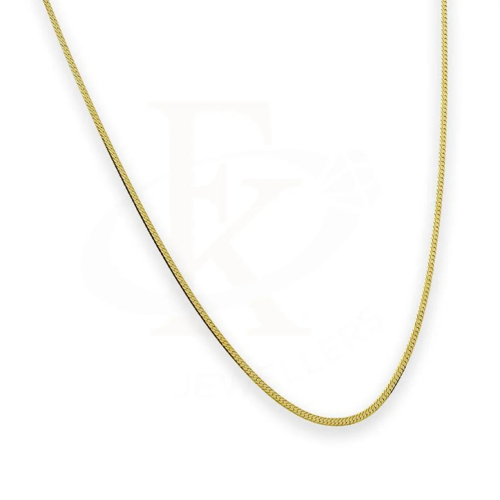 Gold 18 Inches Snake Chain In 18Kt - Fkjcn18K2411 Chains