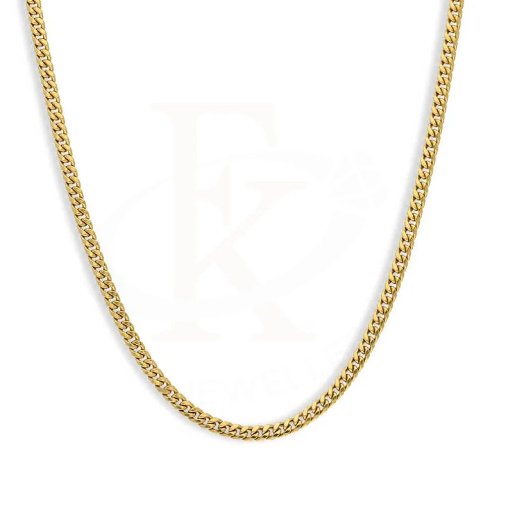 Gold 20 Inches Curb Chain 18Kt - Fkjcn18K2486 Chains