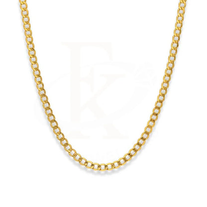 Gold 20 Inches Curb Chain In 22Kt - Fkjcn22K2472 Chains