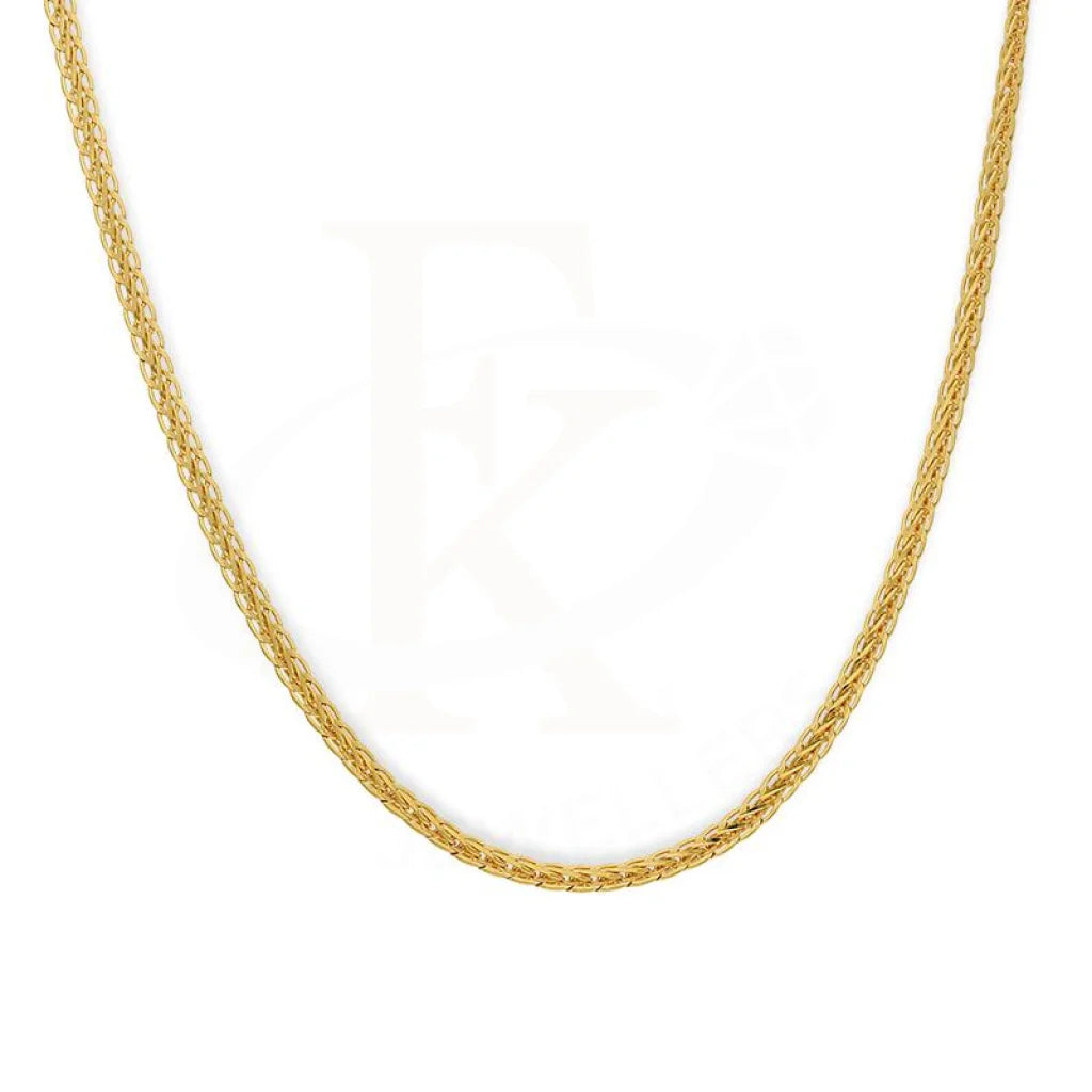 Gold 20 Inches Flat Chain 22Kt - Fkjcn22K2181 10.750 Grams Chains