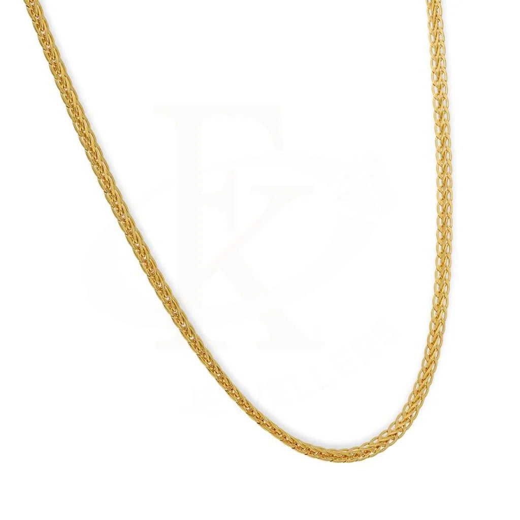 Gold 20 Inches Flat Chain 22Kt - Fkjcn22K2181 Chains