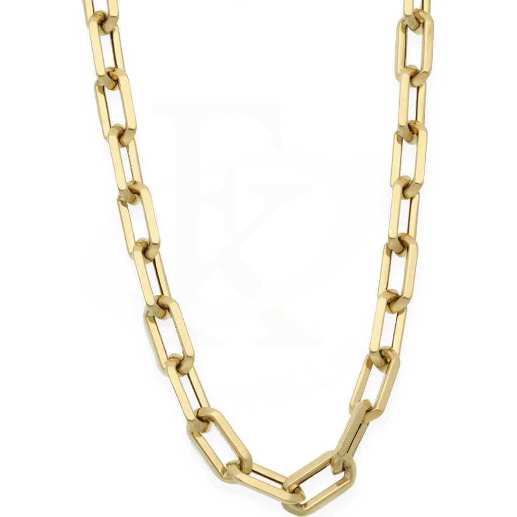 Gold 20 Inches Paper Clip Chain 18Kt - Fkjcn18K7326 Chains