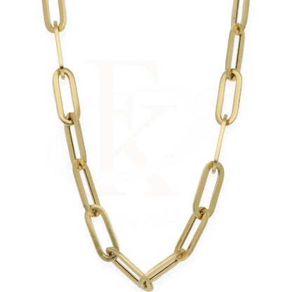 Gold 20 Inches Paper Clip Chain 18Kt - Fkjcn18K7327 Chains