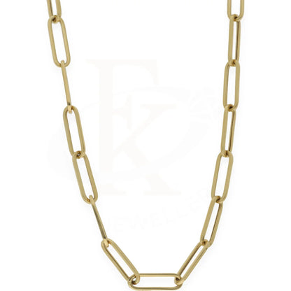 Gold 20 Inches Paper Clip Chain 18Kt - Fkjcn18K7329 Chains