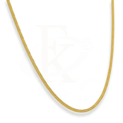 Gold 20 Inches Flat Chain In 22Kt - Fkjcn22K2208 Chains