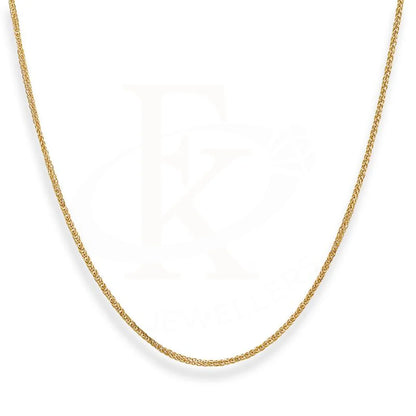 Gold 20 Inches Wheat Chain In 22Kt - Fkjcn22K2206 Chains