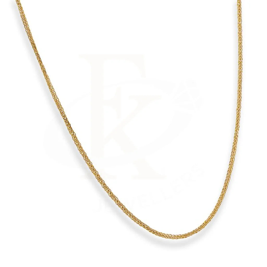 Gold 20 Inches Wheat Chain In 22Kt - Fkjcn22K2206 Chains