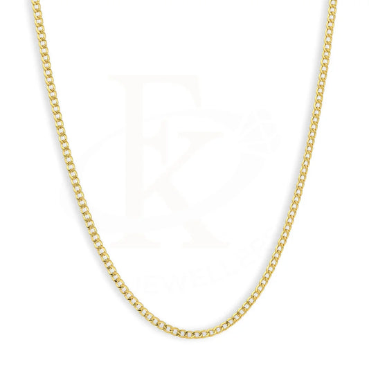 Gold 22 Inches Curb Chain 18Kt - Fkjcn18K5232 Chains