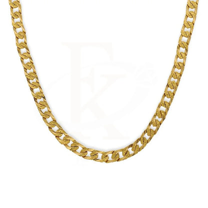 Gold 22 Inches Curb Chain 22Kt - Fkjcn22K2187 Chains