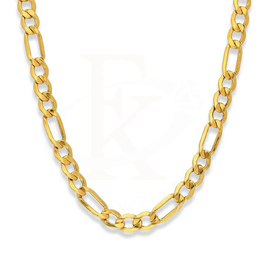 Gold 26 Inches Figaro Chain In 22Kt - Fkjcn22K2468 Chains