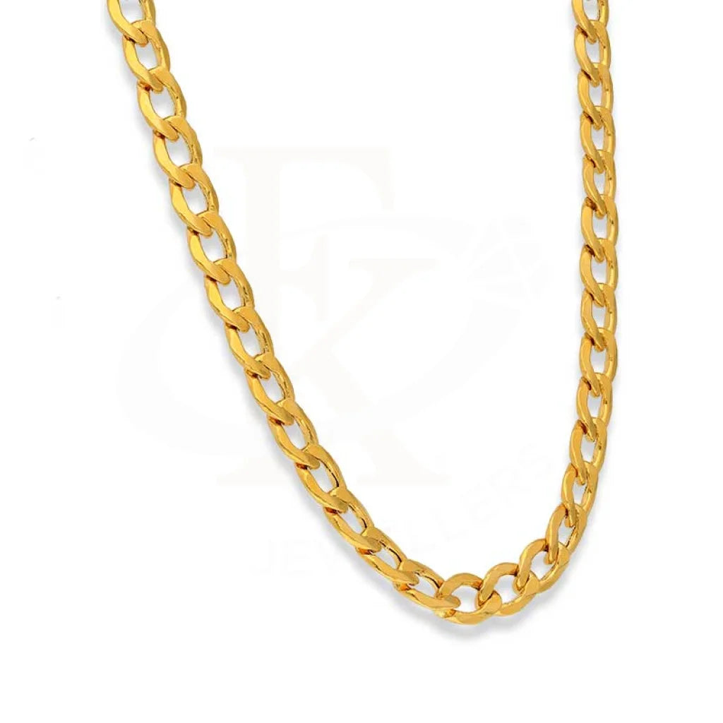 Gold 28 Inches Curb Chain In 22Kt - Fkjcn22K2466 Chains