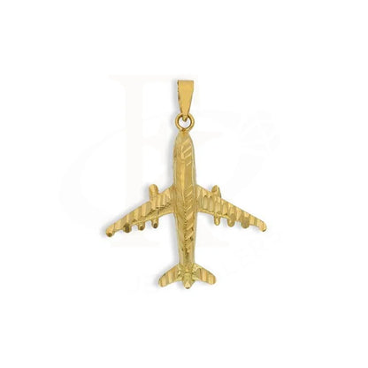 Gold Airplane Pendant 18Kt - Fkjpnd18K3112 Pendants