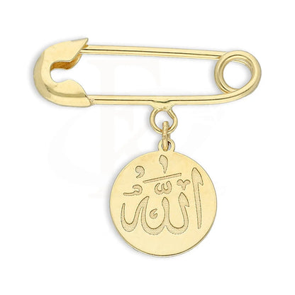 Gold Allah Brooch 18Kt - Fkjbrch18K5213 Brooches