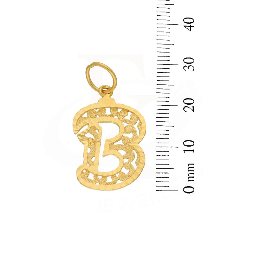 Gold Alphabet Pendant 21Kt - Fkjpnd21K5131 Pendants