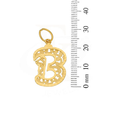 Gold Alphabet Pendant 21Kt - Fkjpnd21K5131 Pendants