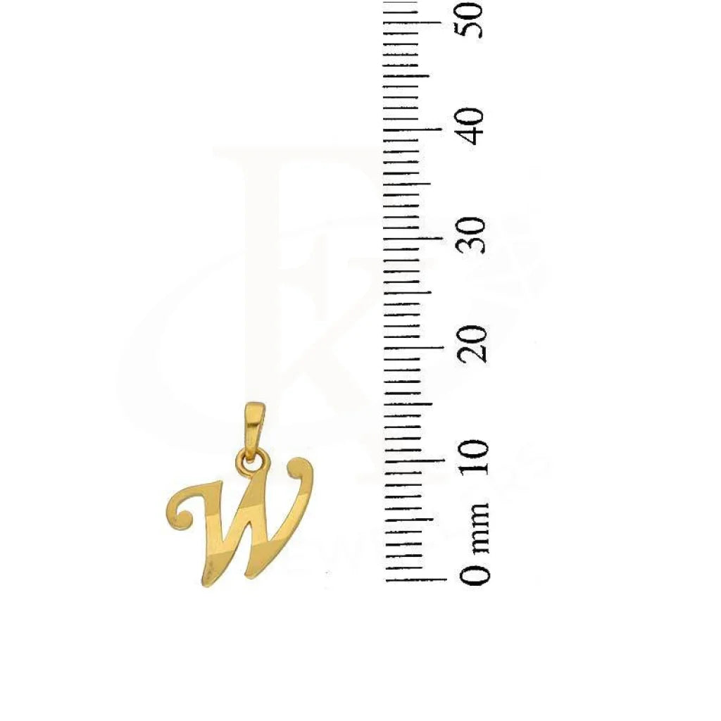 Gold Alphabet Pendant 22Kt - Fkjpnd22K2733 Pendants