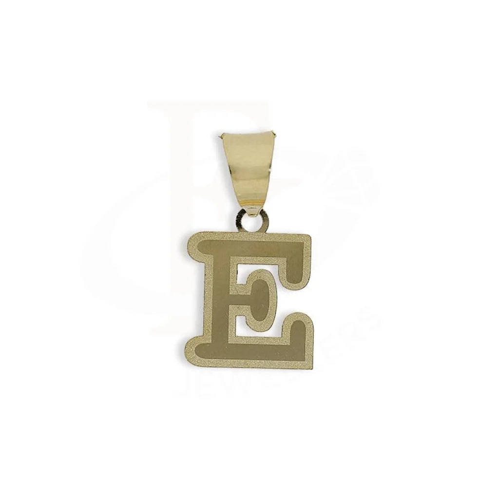 Gold Alphabet Shaped Pendant 18Kt - Fkjpnd18K2260 E / 0.290 Grams Pendants