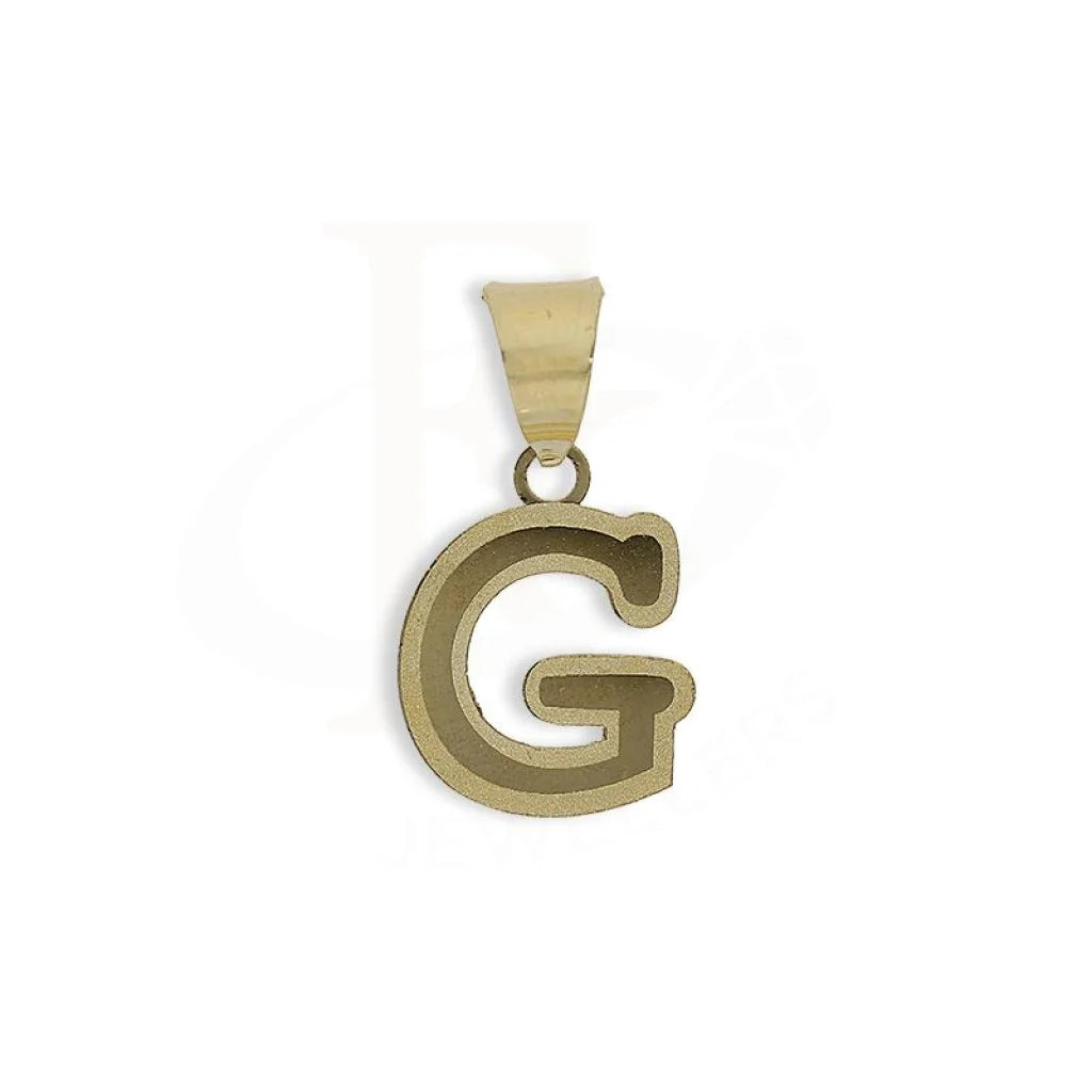 Gold Alphabet Shaped Pendant 18Kt - Fkjpnd18K2260 G / 0.280 Grams Pendants