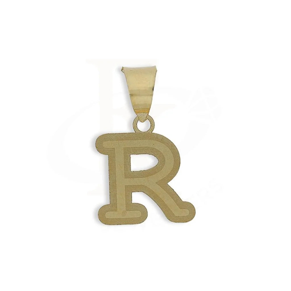 Gold Alphabet Shaped Pendant 18Kt - Fkjpnd18K2260 R / 0.320 Grams Pendants