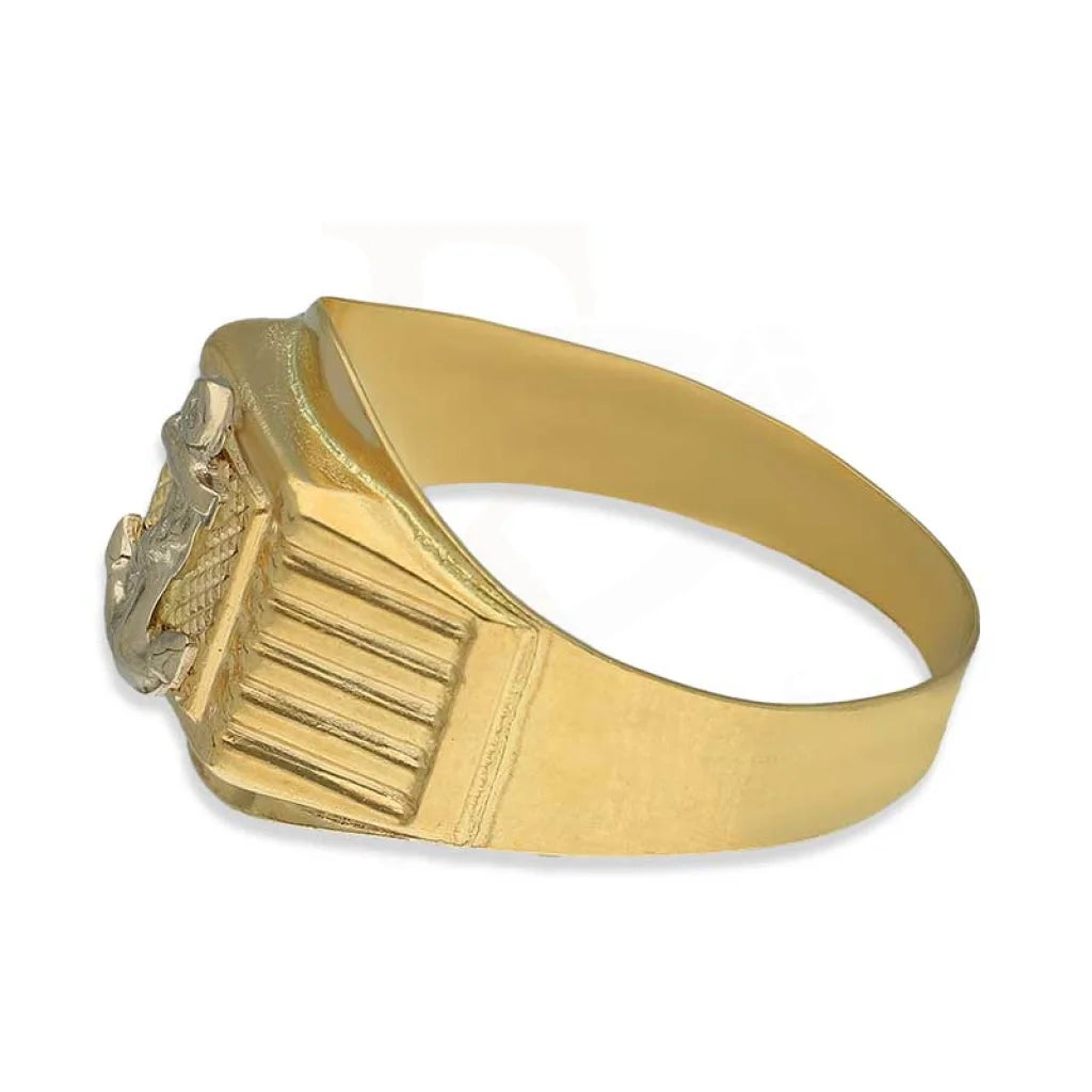 Gold Anchor Mens Ring 18Kt - Fkjrn18K3811 Rings