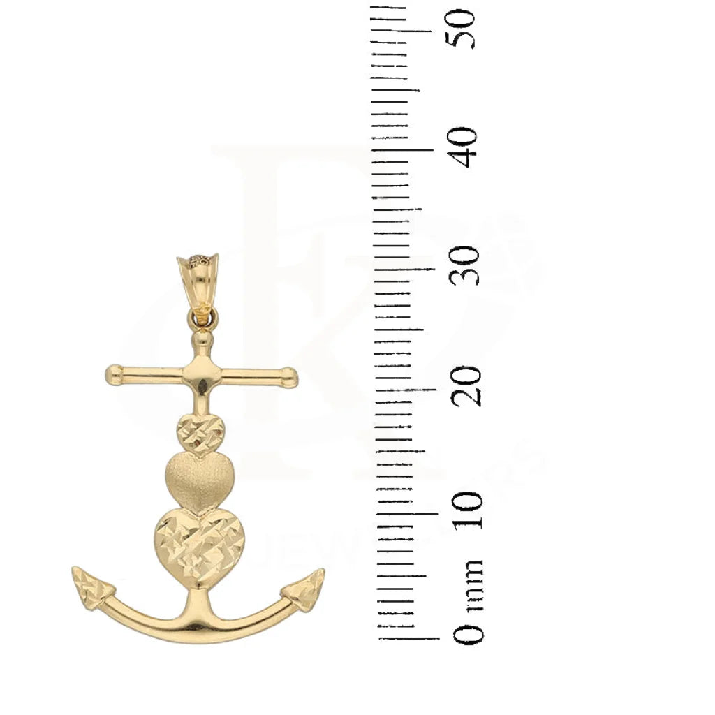 Gold Anchor Pendant 18Kt - Fkjpnd18K5471 Pendants