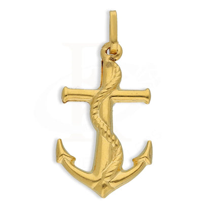 Gold Anchor Pendant 22Kt - Fkjpnd22K3164 Pendants