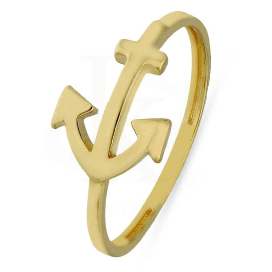 Gold Anchor Ring 18Kt - Fkjrn18K3243 Rings