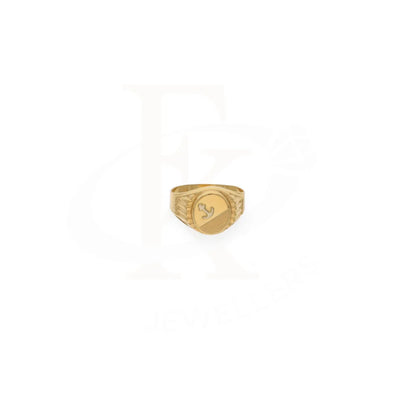 Gold Anchor Shaped Ring 18Kt - Fkjrn18K7872 Rings