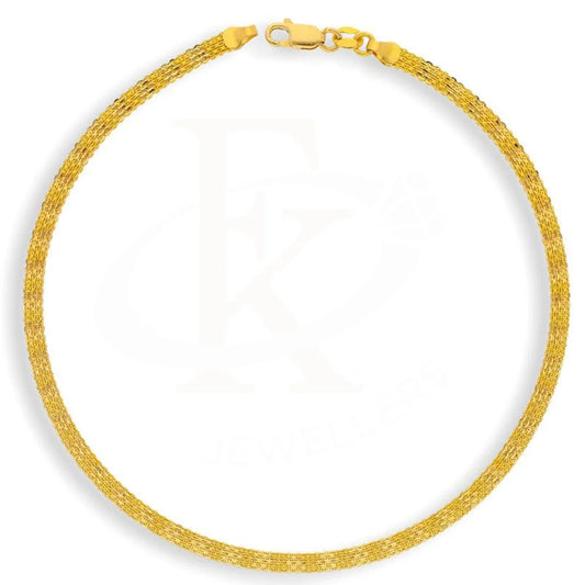 Gold Anklet 22Kt - Fkjankl22K1978 Anklets