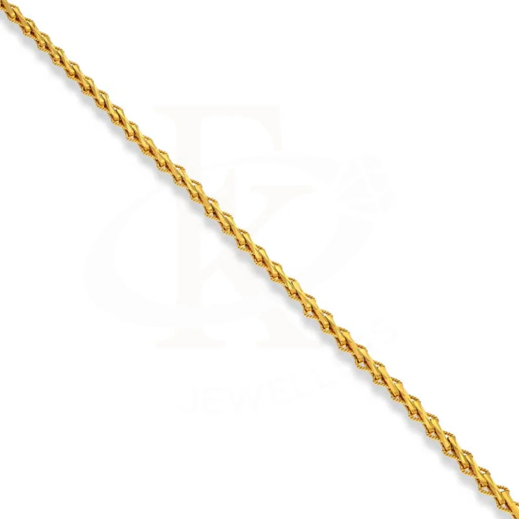 Gold Anklet 22Kt - Fkjankl22K2044 Anklets